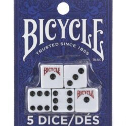 5 Count Dice D6 (Bicycle)
