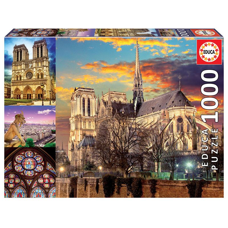 Notre Dame Collage - 1000pc