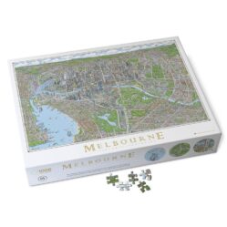 The Melbourne Map - 1000pc