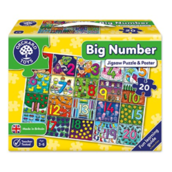 Orchard Jigsaw - Big Number Puzzle & Poster 20pc