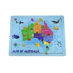 2 in 1 Australian Map Jigsaw 24pc